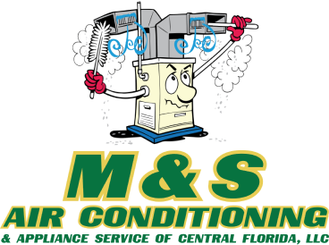 M&S Air Conditioning logo